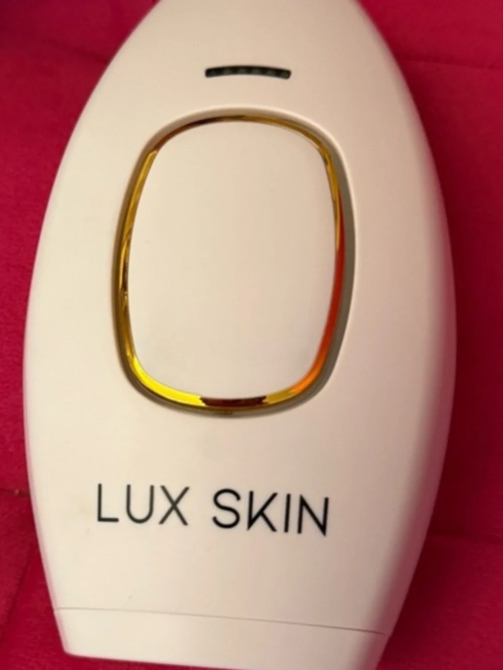 LUX SKIN IPL White and Gold IPL Hair Removal Device